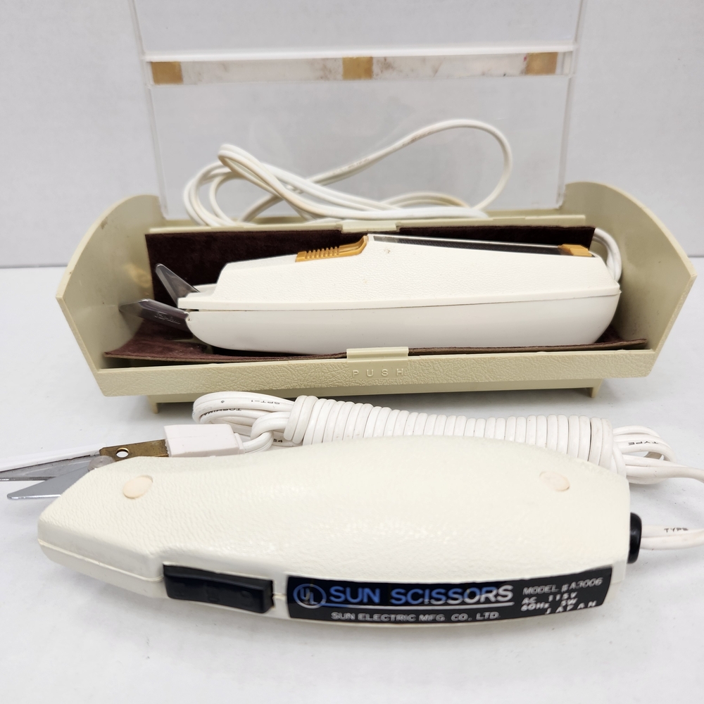 Sun Scissors Electric Scissors Set - White